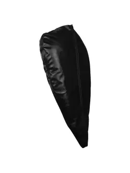 RESTRIÇÃO DE BRAÇOS ZIP-UP FULL ARM AND SHOULDER SLEEVE PRETO XTREME OUCH!