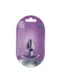 PLUG ANAL SMOOTH SILICONE SMALL 2.6 /6,5 CM METALLIC PURPLE OUCH!