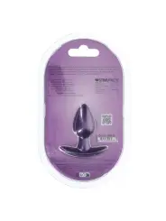 PLUG ANAL SMOOTH SILICONE SMALL 2.6 /6,5 CM METALLIC PURPLE OUCH!