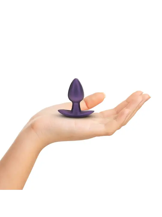 PLUG ANAL SMOOTH SILICONE SMALL 2.6 /6,5 CM METALLIC PURPLE OUCH!