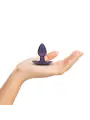 PLUG ANAL SMOOTH SILICONE SMALL 2.6 /6,5 CM METALLIC PURPLE OUCH!