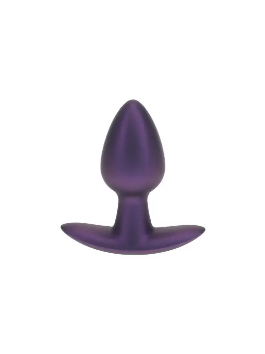 PLUG ANAL SMOOTH SILICONE SMALL 2.6 /6,5 CM METALLIC PURPLE OUCH!