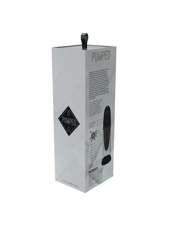 BOMBA AUTOMÁTICA PARA O PÉNIS COM IA AQUA-PRO PRETO PUMPED