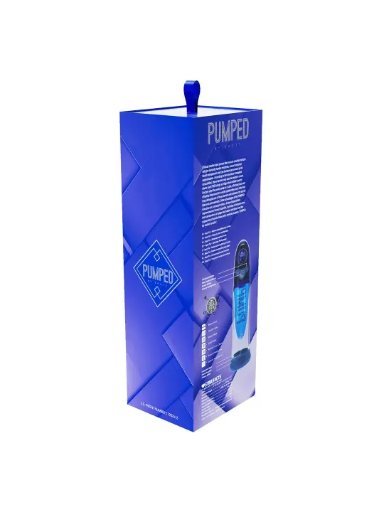 BOMBA AUTOMÁTICA PARA O PÉNIS COM IA AQUA-PRO AZUL PUMPED