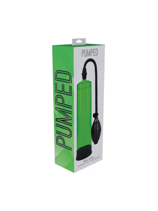 BOMBA PARA O PÉNIS BASIC PUMP 1 VERDE PUMPED