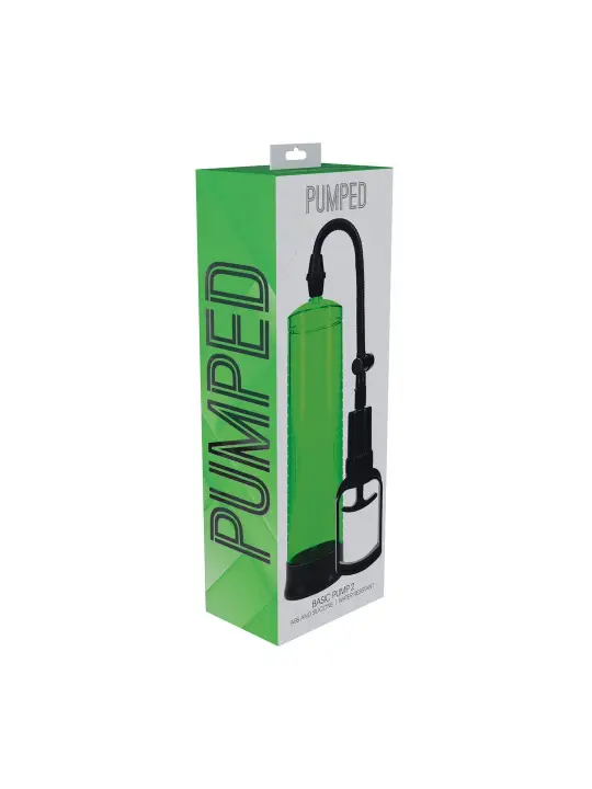 BOMBA PARA O PÉNIS BASIC PUMP 2 VERDE PUMPED
