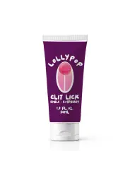 GEL PARA SEXO ORAL COM SABOR A FRAMBOESA LOLLYPOP CLIT LICK 1.7 FL OZ/ 50 ML PHARMQUESTS