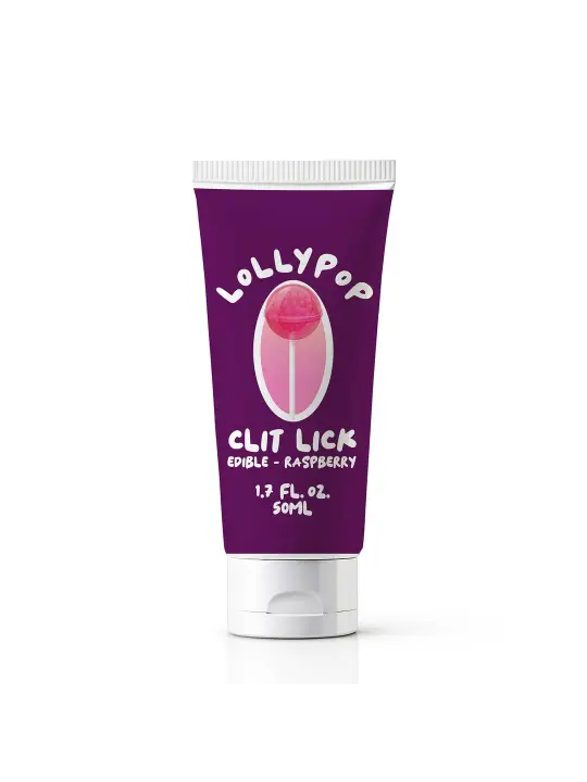GEL PARA SEXO ORAL COM SABOR A FRAMBOESA LOLLYPOP CLIT LICK 1.7 FL OZ/ 50 ML PHARMQUESTS