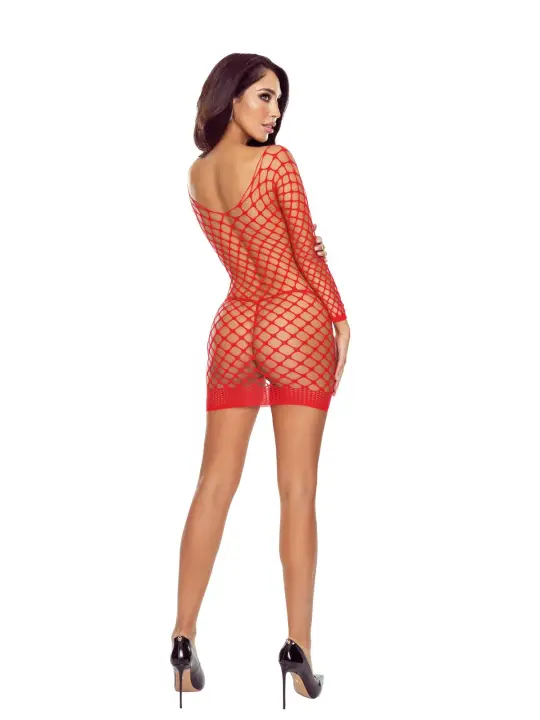 VESTIDO BS108 VERMELHO PASSION