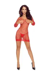 VESTIDO BS108 VERMELHO PASSION