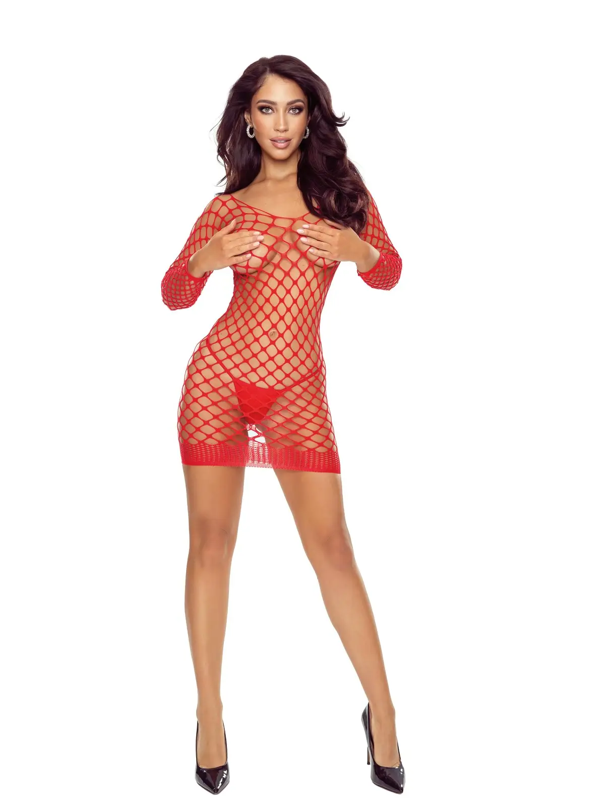 VESTIDO BS108 VERMELHO PASSION