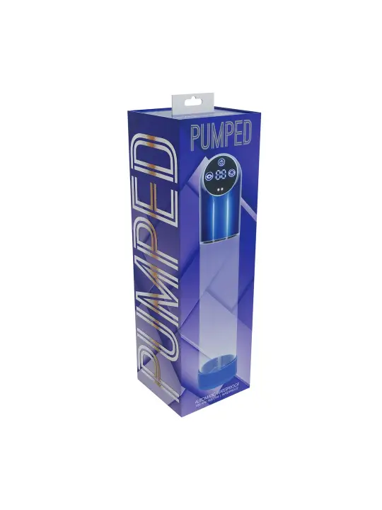 BOMBA AUTOMÁTICA PARA PÉNIS METAL BLUE PUMPED 