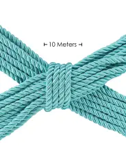 CORDA DE POLIÉSTER PARA BONDAGE 32.8 FT / 10 M AZUL OUCH!