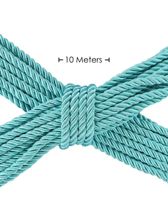 CORDA DE POLIÉSTER PARA BONDAGE 32.8 FT / 10 M AZUL OUCH!