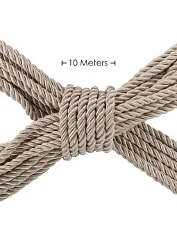 CORDA DE POLIÉSTER PARA BONDAGE 32.8 FT / 10 M DOURADA OUCH!