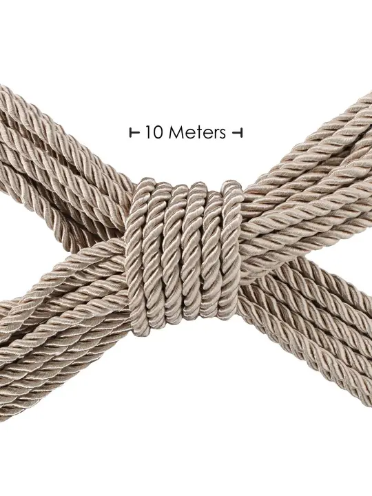 CORDA DE POLIÉSTER PARA BONDAGE 32.8 FT / 10 M DOURADA OUCH!