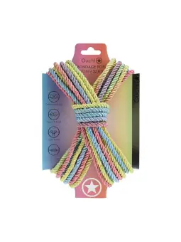 CORDA DE POLIÉSTER PARA BONDAGE 32.8 FT / 10 M PASTEL COLORIDO OUCH!