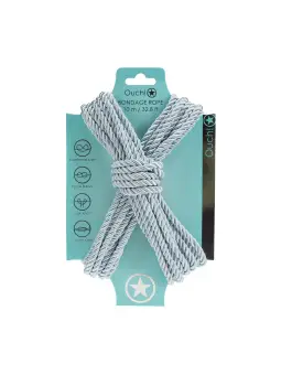 CORDA DE POLIÉSTER PARA BONDAGE 32.8 FT / 10 M AZUL POWDER OUCH!