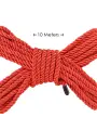 CORDA DE POLIÉSTER PARA BONDAGE 32.8 FT /10 M VERMELHO OUCH!
