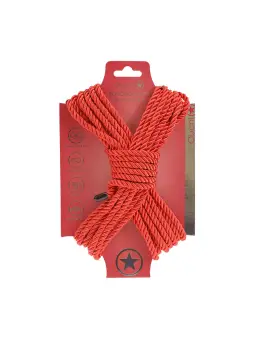 CORDA DE POLIÉSTER PARA BONDAGE 32.8 FT /10 M VERMELHO OUCH!