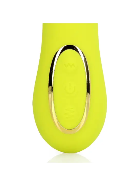 VIBRADOR PARA PONTO G WIGGLE LIME PASSION LOVELINE