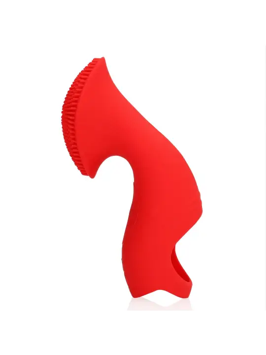 VIBRADOR DE DEDO COM TEXTURA SUNRISE RED LOVELINE