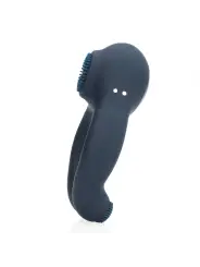 ANEL VIBRATÓRIO COM ESTIMULAÇÃO CLITORIANA AZUL ÍNDIGO LOVELINE