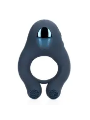 ANEL VIBRATÓRIO COM ESTIMULAÇÃO CLITORIANA AZUL ÍNDIGO LOVELINE