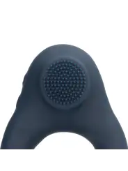 ANEL VIBRATÓRIO COM ESTIMULAÇÃO CLITORIANA AZUL ÍNDIGO LOVELINE