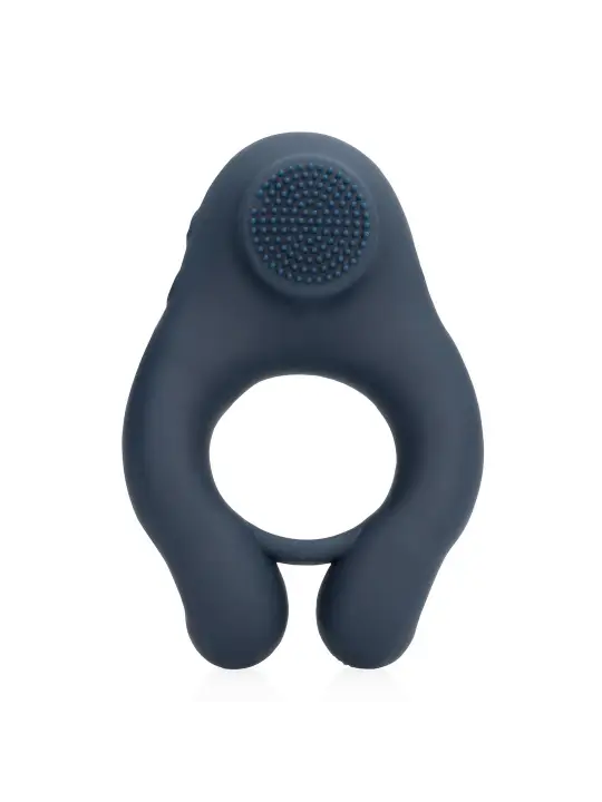 ANEL VIBRATÓRIO COM ESTIMULAÇÃO CLITORIANA AZUL ÍNDIGO LOVELINE