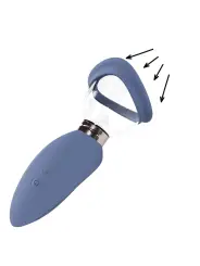 BOMBA PARA VULVA E SEIOS AROUSING BLUE PUMPED 