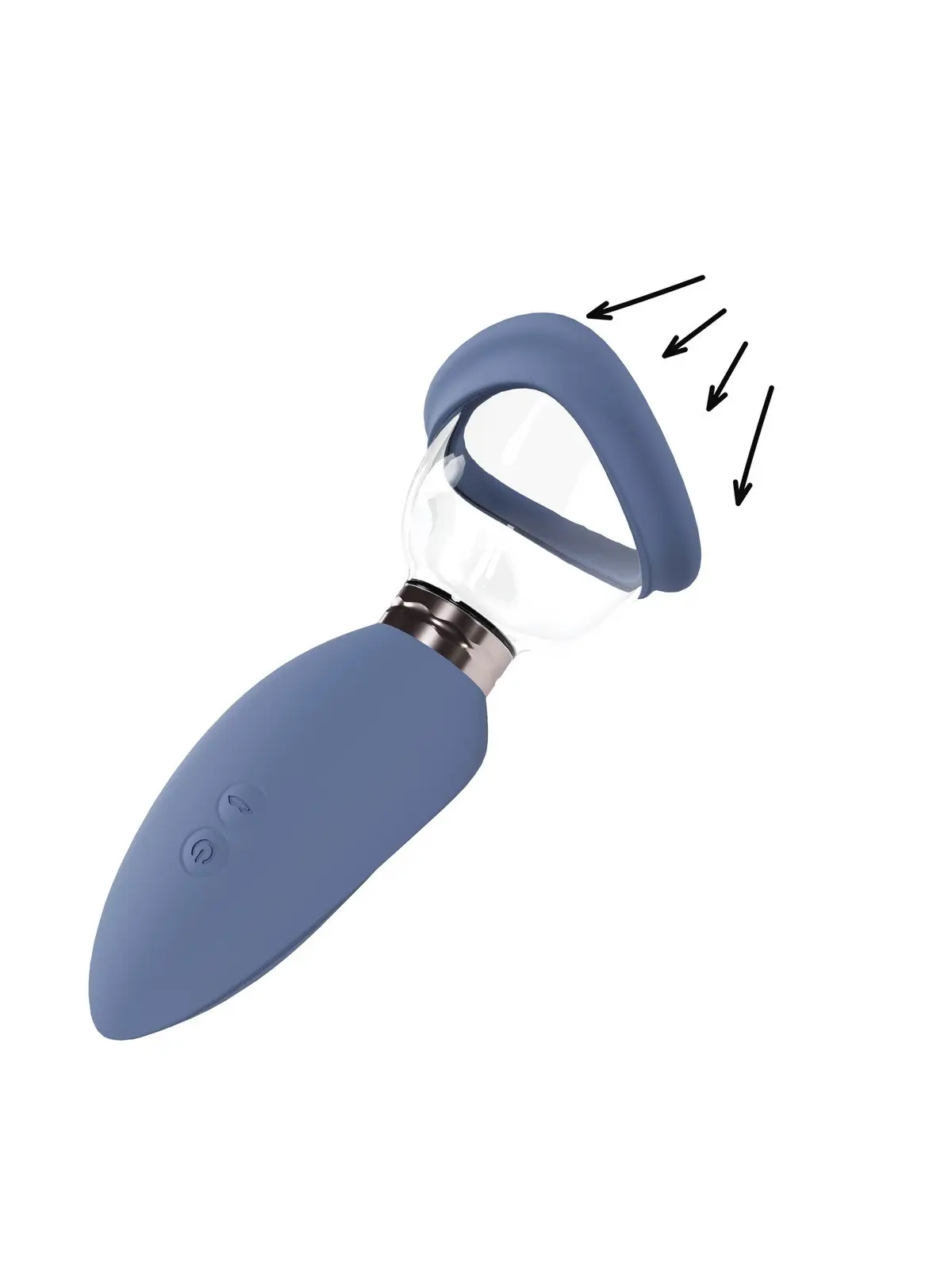 BOMBA PARA VULVA E SEIOS AROUSING BLUE PUMPED 