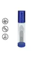 BOMBA RECARREGÁVEL PARA O PÉNIS HYPERPUMP METALLIC BLUE PUMPED 
