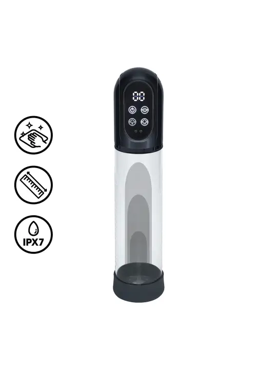 BOMBA PARA O PÉNIS AUTOMÁTICA E MASTURBADOR ENGAGE GUN METAL PUMPED