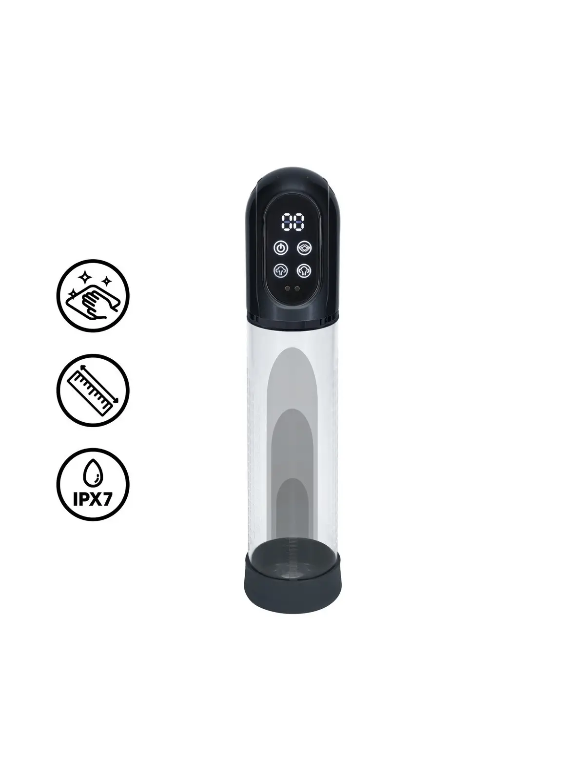 BOMBA PARA O PÉNIS AUTOMÁTICA E MASTURBADOR ENGAGE GUN METAL PUMPED