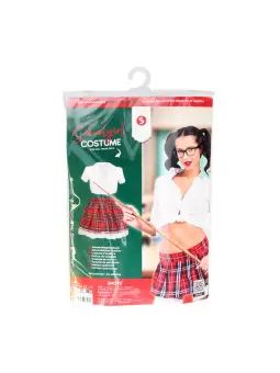 FANTASIA DE ESTUDANTE BRANCO S-LINE 