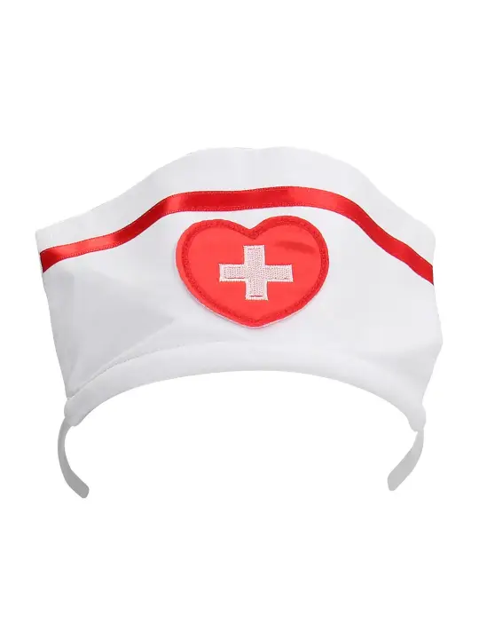 FANTASIA DE ENFERMEIRA BRANCO S-LINE 