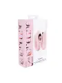 VIBRADOR DE CASAL COM COMANDO CHARME VIBE ROSA LOVELINE 