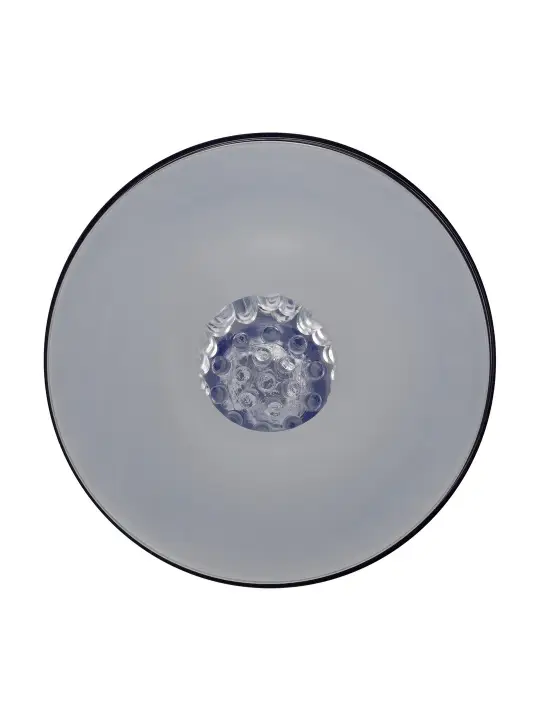 MASTURBADOR VIBRATÓRIO COM SUCÇÃO E IMPULSO VORTEX METALLIC BLUE PUMPED