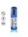 MASTURBADOR VIBRATÓRIO COM SUCÇÃO E IMPULSO VORTEX METALLIC BLUE PUMPED