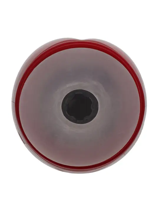 MASTURBADOR VIBRATÓRIO COM SUCÇÃO E SUPORTE DE TELEFONE VIRTUO METALLIC RED PUMPED 