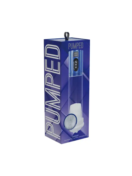 BOMBA MASTURBADORA COM SUCÇÃO MAXLIFT METALLIC BLUE PUMPED 