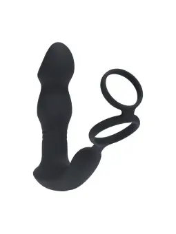 ESTIMULADOR DE PRÓSTATA VIBRATÓRIO COM IMPULSO COME-HITHER, ANEL PARA O PÉNIS E COMANDO REMOTO LEVELZ 