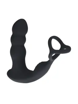 ESTIMULADOR E PRÓSTATA COM IMPLUSO E VIBRAÇÃO COME-HITHER COM ANEL PARA O PÉNIS LEVELZ