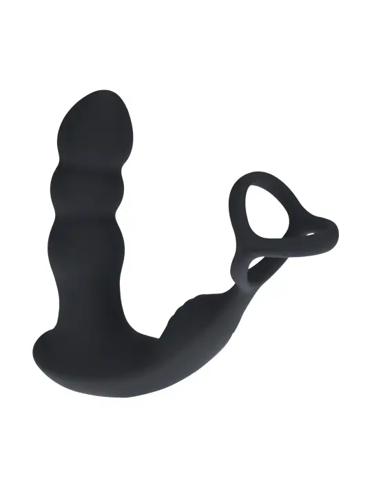 ESTIMULADOR E PRÓSTATA COM IMPLUSO E VIBRAÇÃO COME-HITHER COM ANEL PARA O PÉNIS LEVELZ