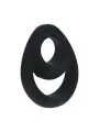ANEL PARA O PÉNIS DUPLO EM SILICONE ERGO PRETO LEVELZ