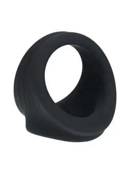 ANEL PARA O PÉNIS E TESTÍCULOS PRETO LEVELZ 