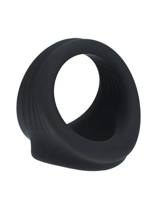 ANEL PARA O PÉNIS E TESTÍCULOS PRETO LEVELZ 