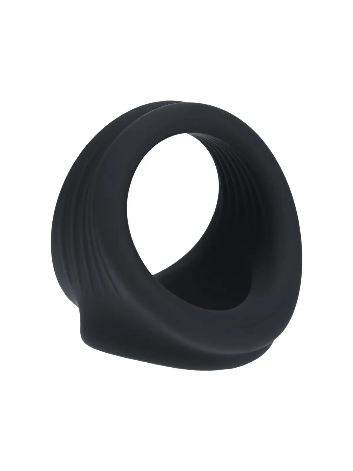 ANEL PARA O PÉNIS E TESTÍCULOS PRETO LEVELZ 