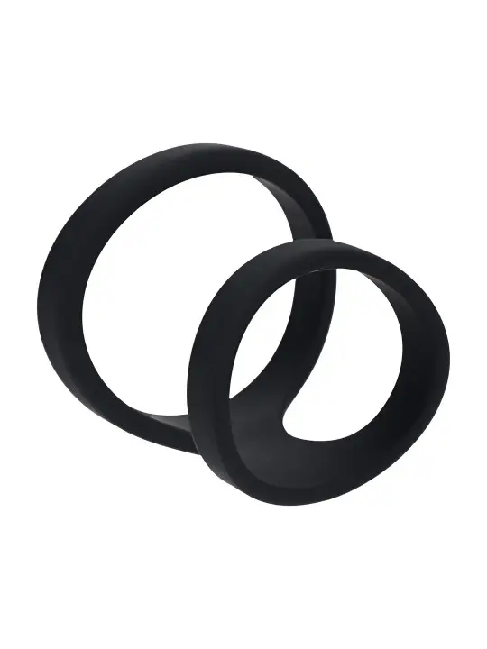 ANEL PARA O PÉNIS 2 LOOP PRETO LEVELZ 